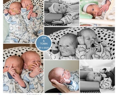 Job & Tobin prematuur geboren met 30 weken en 2 dagen, tweeling, gebroken vliezen, MMC, LUMC, borstvoeding, Groene Hart Gouda, sonde