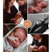 Matteo prematuur geboren met 28 weken, MCA, weeenremmers, badderen, knuffelen, sonde