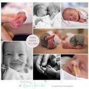 Noëlle & Jolijn prematuur gebore met 32 weken, spoedkeizersnede, tweeling, sondevoeding
