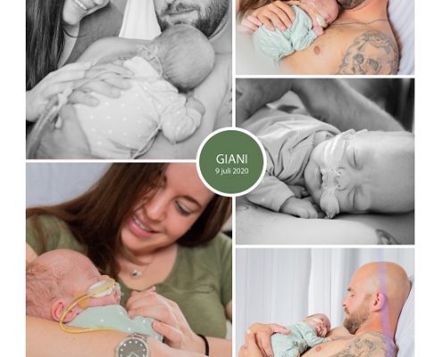 Giani prematuur geboren met 26 weken, sonde, buidelen, Sophia