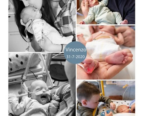 Vincenzo prematuur geboren met 26 weken en 4 dagen, agnesium, longrijping, weeenremmers, keizersnede, antibiotica, MMC Veldhoven, NICU, Elkerliek