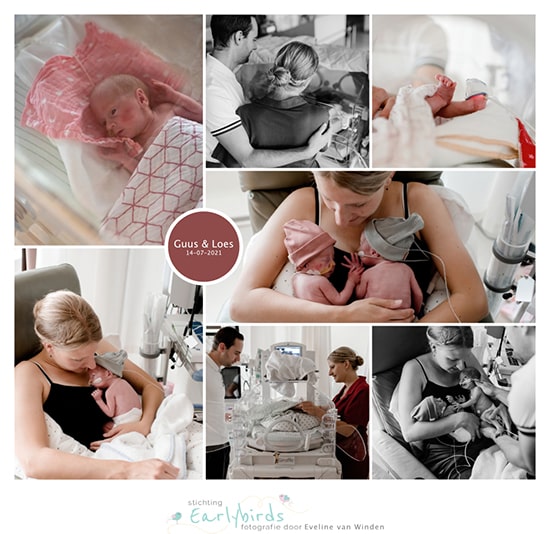 Guus en Loes prematuur geboren met 30 weken